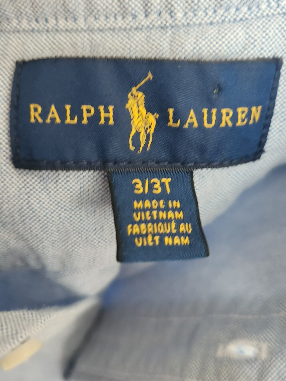 Ralph Lauren Polo Chambray Style Button Down Shirt - Picture 3 of 3